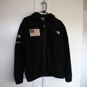 Supreme x The North Face Trans Antarctica Expedition Fleece Jacket 'Black'